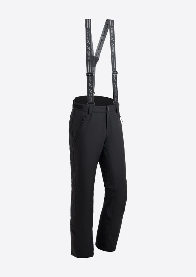 Black fitted ski pants deals